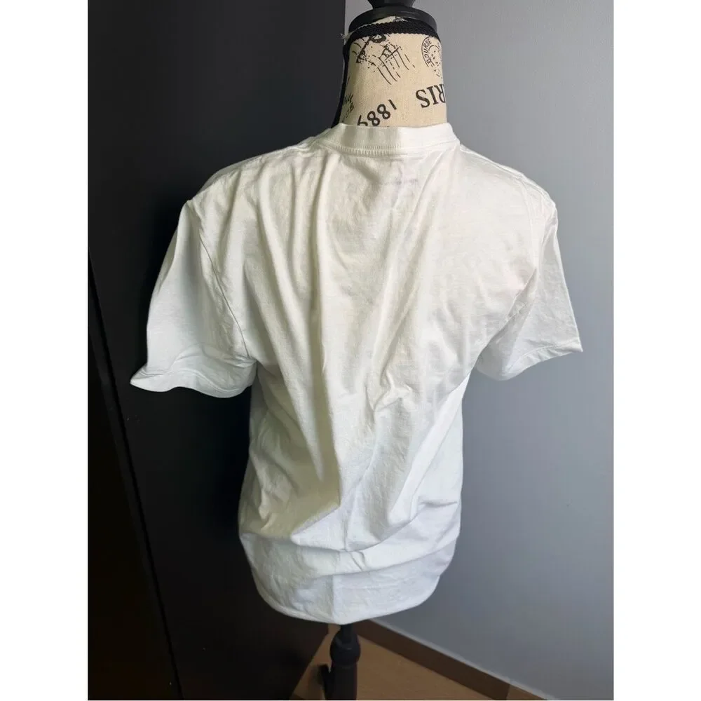 Men's J. CREW Broken-In V Neck Short Sleeve Tee Top Cotton Solid Size S